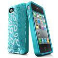 iSkin ���եȥ����� solo FX SE for iPhone4/4S �֥롼 UNSOLOSE4-BE3