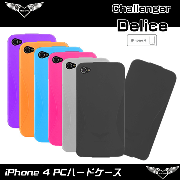 ʬMaclove iPhone4PCϡɥ Challenger case  Deliceڥ᡼̵ۡԥ