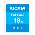 KIOXIA ()  SD Exceria SDHCU1 R100 C10 եHD ®ɤ߼ 100MB/s 16GB LNEX1L016GG4ڥ᡼زġۡ16GB