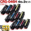 CRG-046HBLK、CRG-046HCYN、CRG-046HMAG、CRG-046HYELの画像