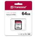 Transcend トランセンド 64GB SDXC 300S Class 10、UHS-I U3、V30 対応 SDカード【メール便可】