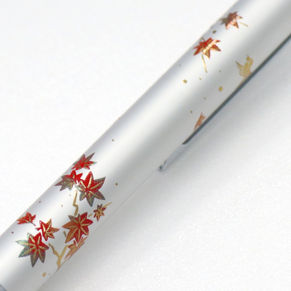 セーラー万年筆 優美蒔絵 椛に小鳥 ボールペン 16-0366　全2色から選択