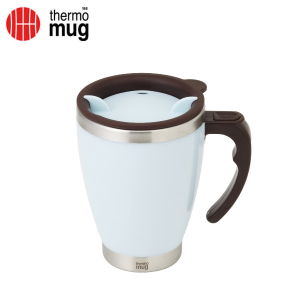 thermo mug サーモマグ ラウンドマグ 400ml ブルー