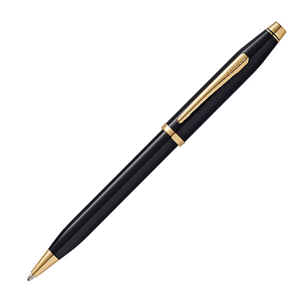 CROSS プレシャス センチュリーII ブラックラッカー ボールペン N412WG-1【送料無料】 CROSS プレシャス センチュリー  ブラックラッカー ボールペン