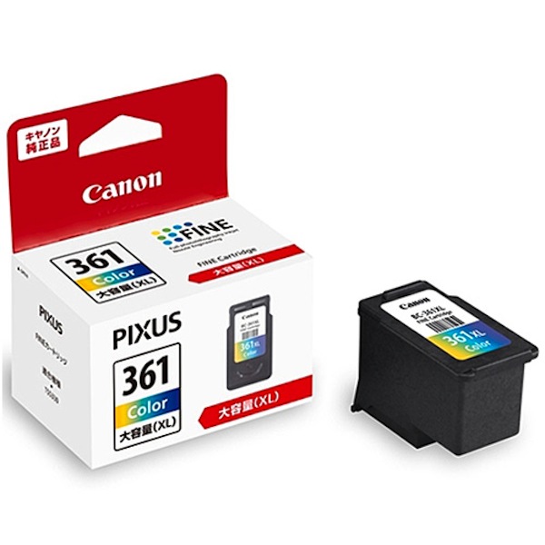 【純正インク】キヤノン(CANON) 純正インク BC-361XL インクカートリッジ 3色カラー BC-361XL【送料無料】 3色カラー