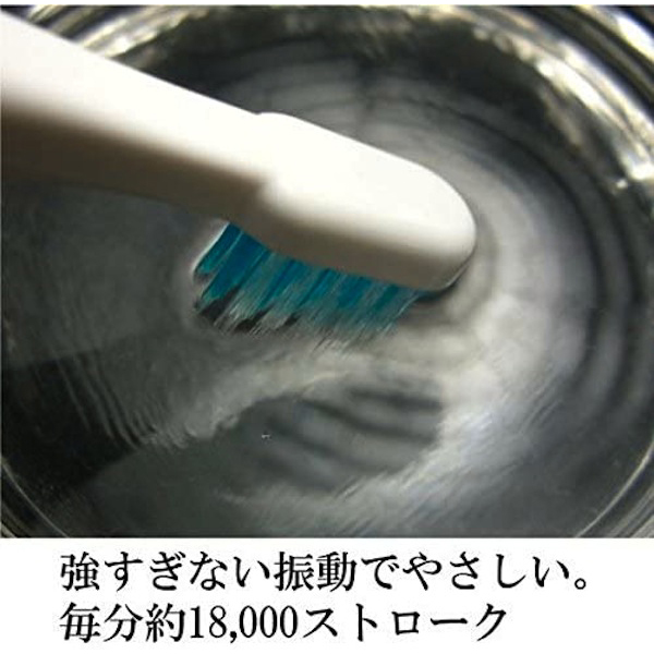 オーヴィックス 電動歯ブラシ 歯間ブラシ内蔵 Bright-Make BRM-WT01 (sb)【送料無料】　ホワイト