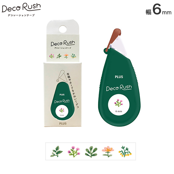 PLUS プラス Deco Rush デコラッシュ 6mm 園芸 52-067 【メール便可】 園芸（品番：DC-060-18）商品詳細【こまもの本舗】