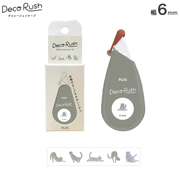 PLUS ץ饹 Deco Rush ǥå 6mm ȥåͥ52-068 ڥ᡼زġۡȥåͥ