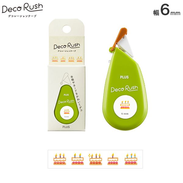 PLUS ץ饹 Deco Rush ǥå 6mm ǰ51-879 ڥ᡼زġۡǰ