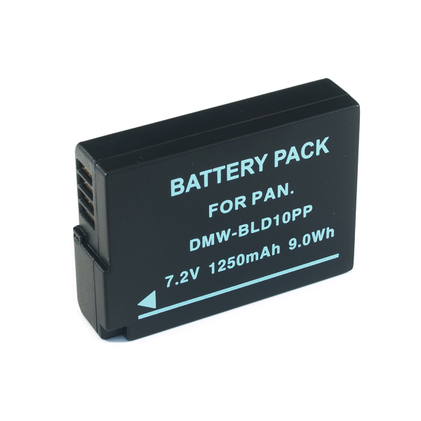 Panasonic パナソニック デジタルカメラ用 DMW-BLD10互換バッテリー 残量表示可 完全互換【メール便可】