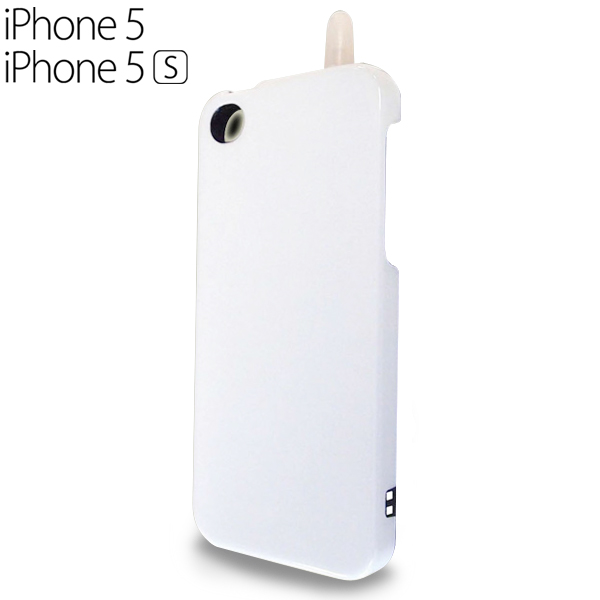 グルマンディーズ iPhoneSE(第1世代)／5S／5専用 ファーストスター ハードジャケット(sb) 【メール便送料無料】　ホワイト