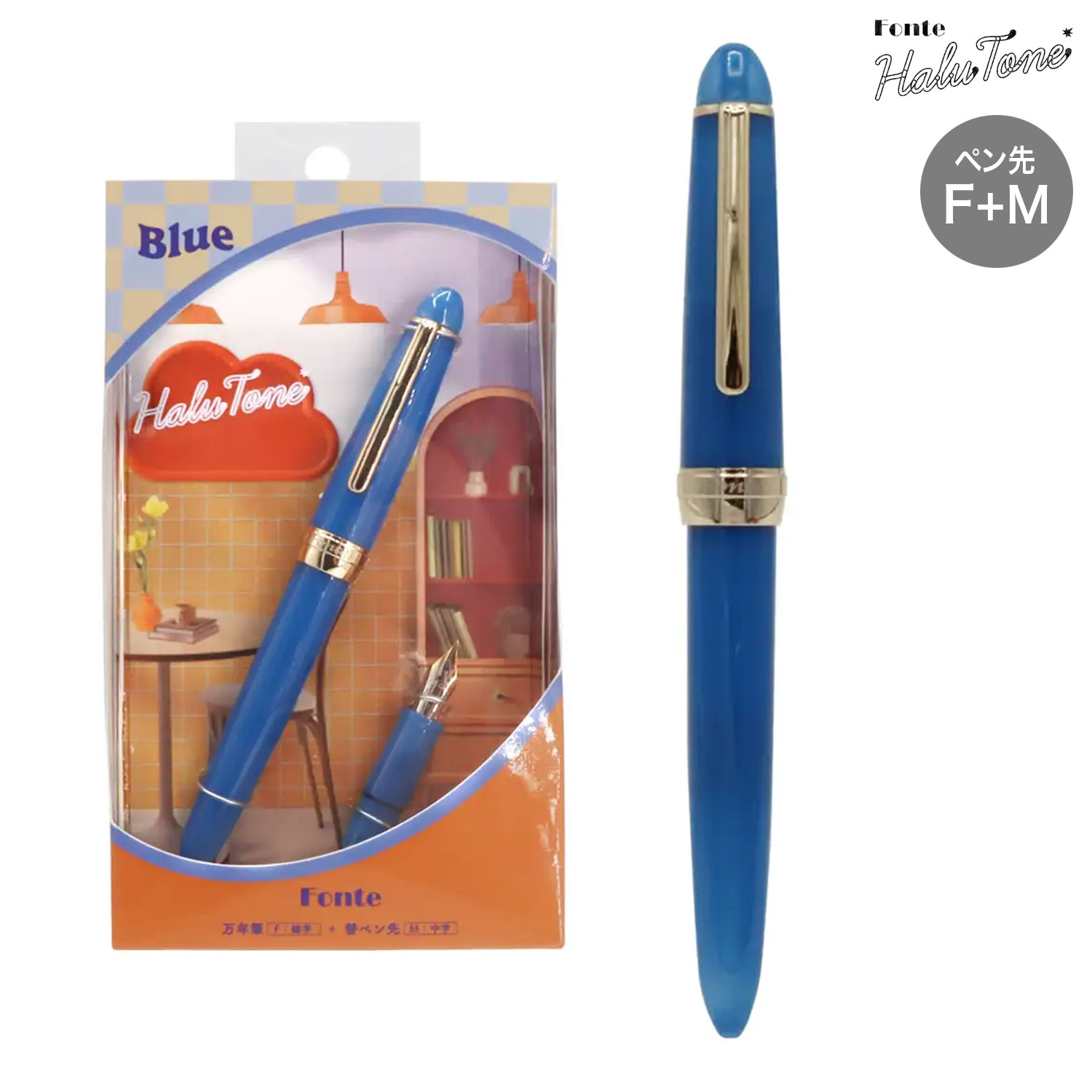 NIPPAN Fonte Halutone ��ǯɮ �֥롼  FO630127 �ڥ᡼�����Բġۡ��֥롼