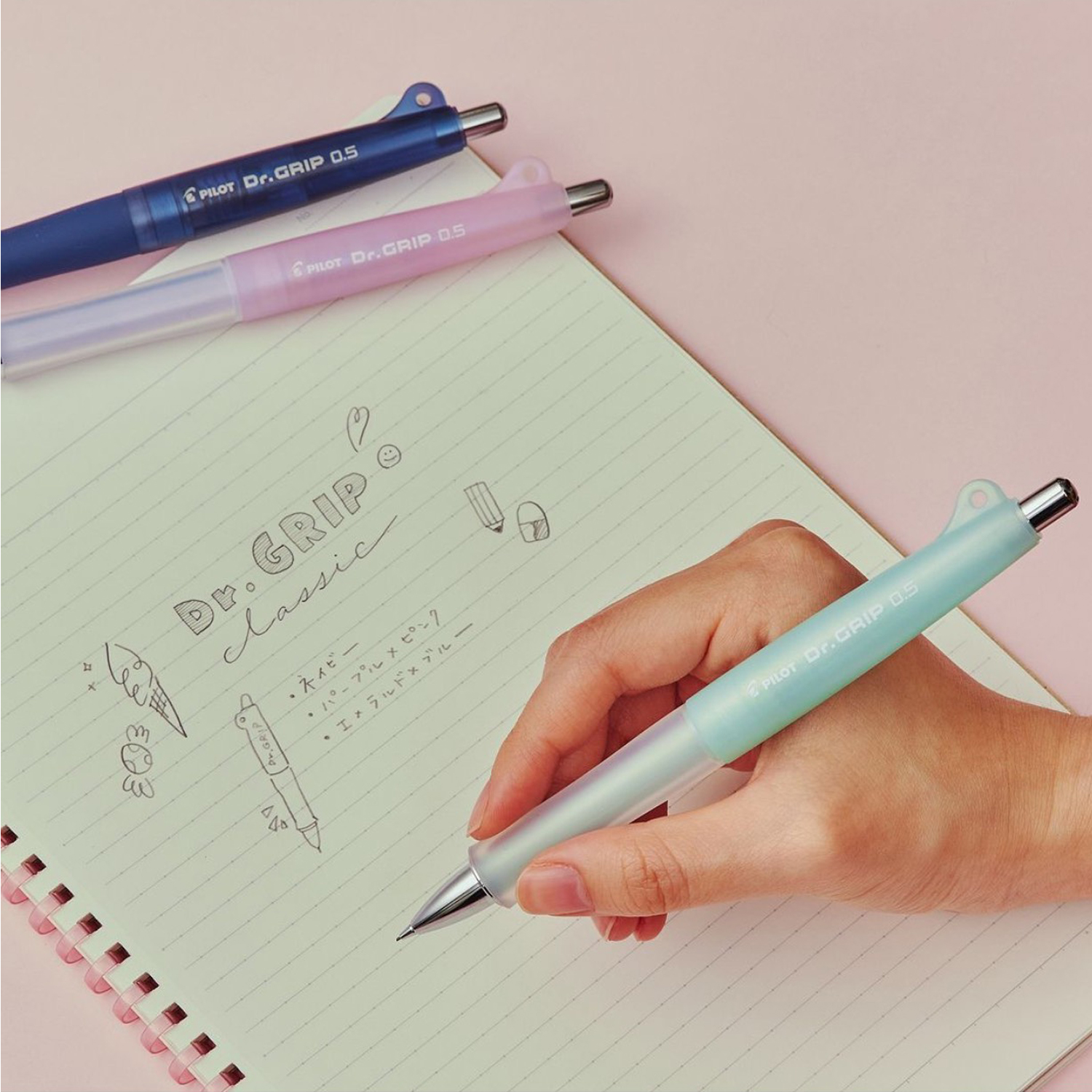 ڸPILOT ѥå Dr.GRIP classic ɥå 饷å 㡼ץڥ󥷥 0.5mm  HDG-50R ڥ᡼زġۡ2
