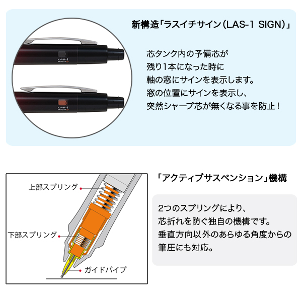 PILOT ѥå Dr.GRIP ACE ɥå  㡼ץڥ󥷥 0.5mm 8 HDGAC-80Rڥ᡼زġۡ7