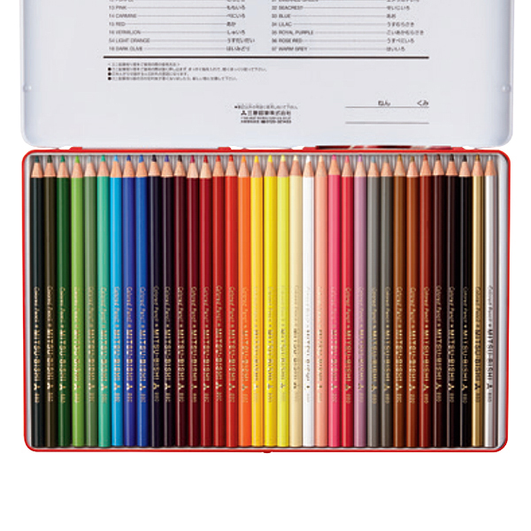 三菱鉛筆 uni 色鉛筆880 36色セット K88036CPN【メール便不可】 36色