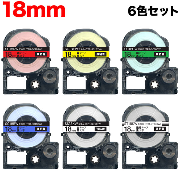 󥰥 ƥץ PRO ߴ ơץȥå SC186T 18mm 6å Ǵ̵ۡ18mm 6å