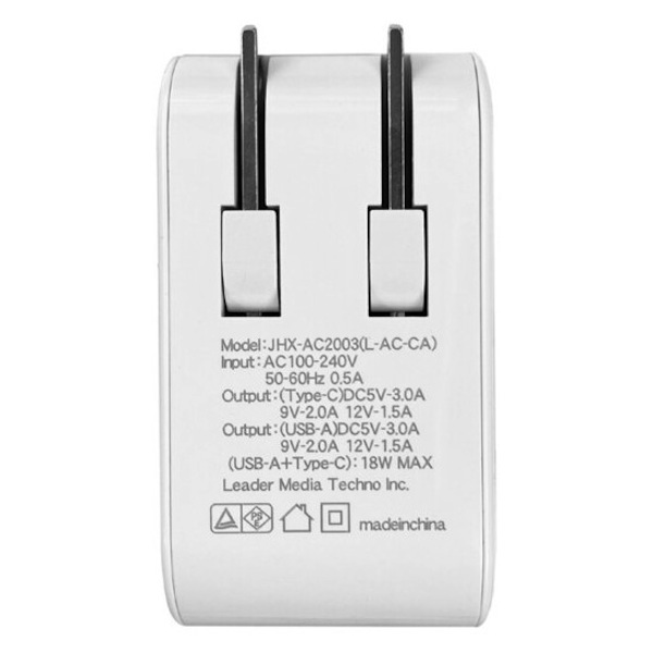 2022新作モデル 20個セット Lazos AC充電器 2口3.4A ホワイト L-3.4ACX20