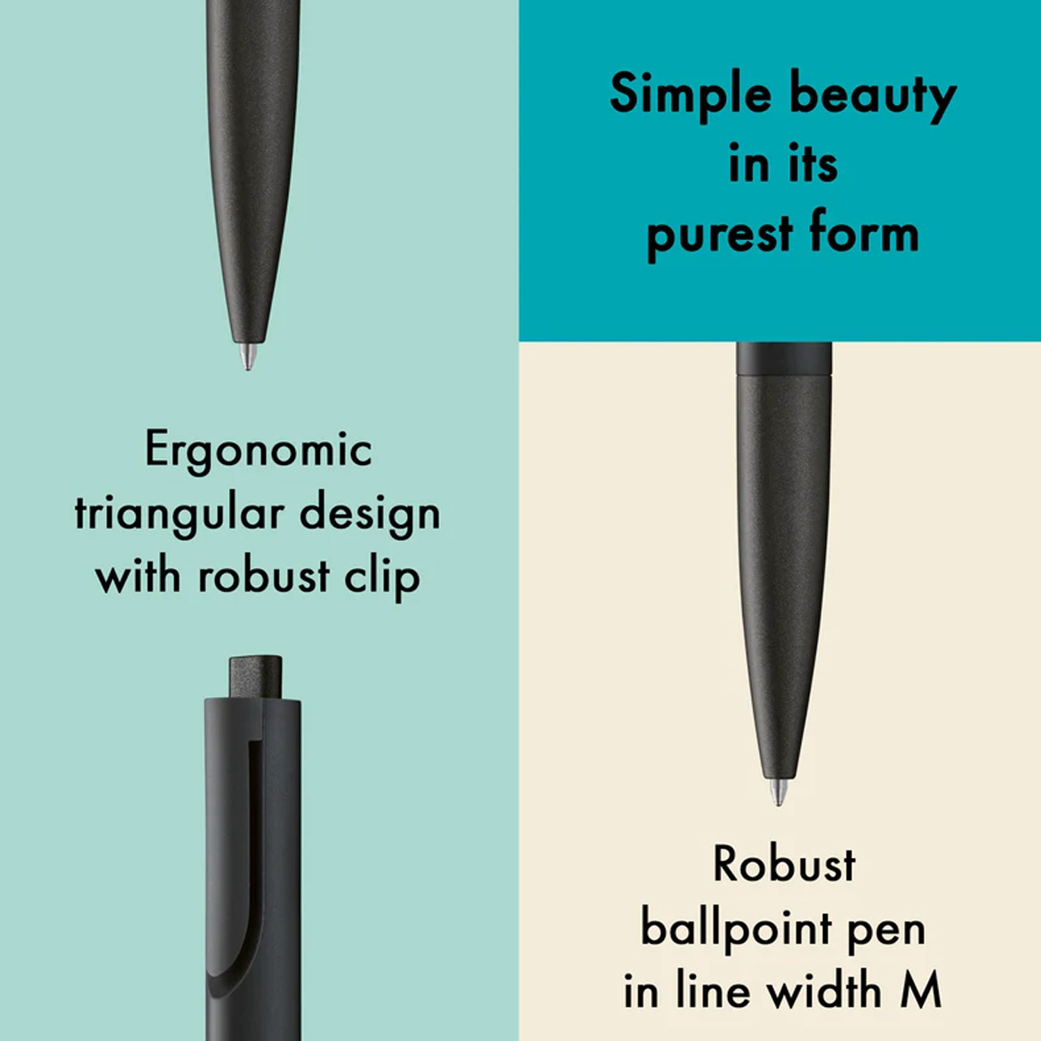 �ڸ����LAMY noto ��ߡ� �Υ� ������֥�å�  L283BKM �ڥ᡼���زġۡ�������֥�å�