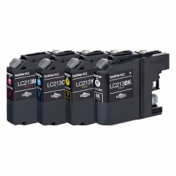 【純正インク】ブラザー工業(Brother) 純正インク LC213 インクカートリッジ 4色セット LC213-4PK【送料無料】 4色セット