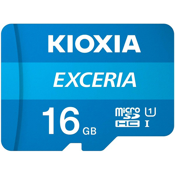 KIOXIA ()  microSD  Exceria microSDHC U1 R100 C10 եHD ®ɤ߼ 100MB/s 16GB LMEX1L016GG2ڥ᡼زġۡ16GB
