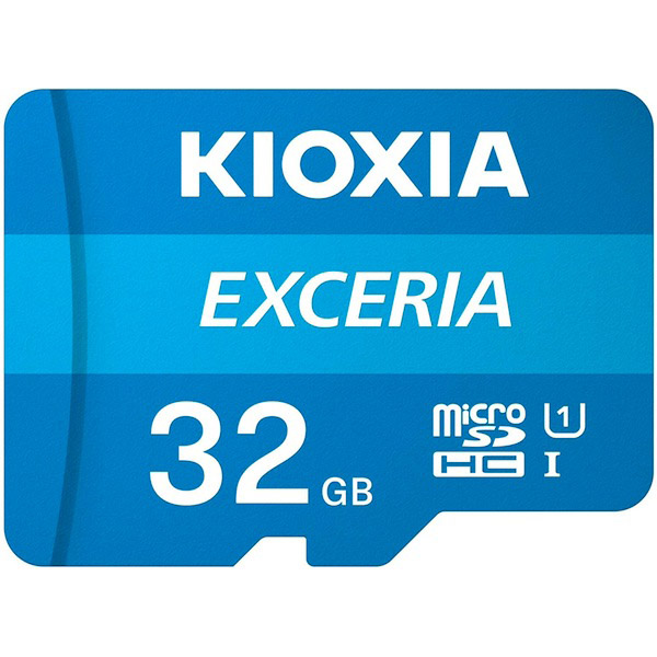 KIOXIA キオクシア(旧東芝) microSD Exceria microSDHC U1 R100 C10 フルHD 高速読み取り 100MB/s  32GB LMEX1L032GG2【メール便可】 32GB（品番：LMEX1L032GG2）商品詳細【こまもの本舗】