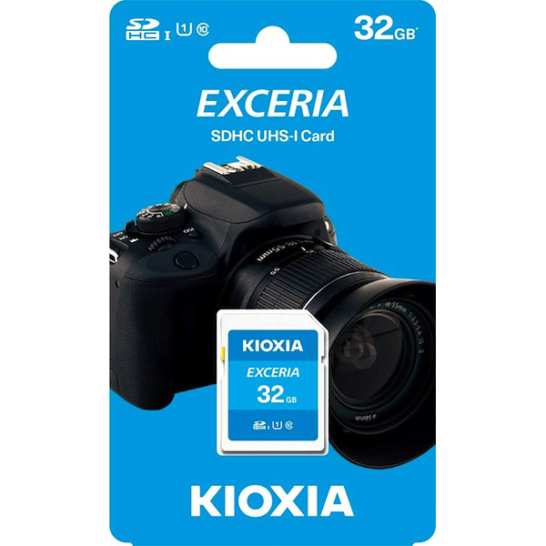 KIOXIA ()  SD Exceria SDHCU1 R100 C10 եHD ®ɤ߼ 100MB/s 32GB LNEX1L032GG4ڥ᡼زġ [Ԥ]32GB