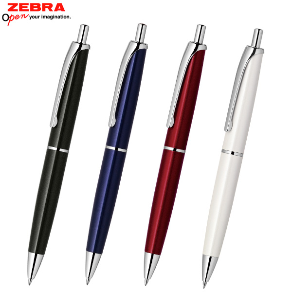 ゼブラ ZEBRA Filare フィラーレ ノック式ボールペン 全4色 P-BA70【メール便可】　全4色から選択