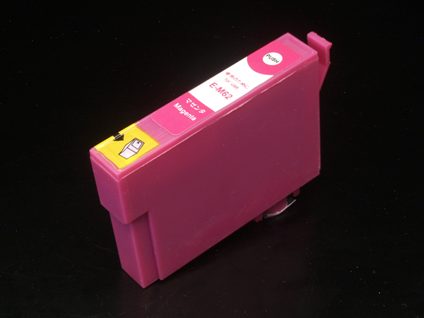 [旧ラベル] ICM62 エプソン用 IC62 互換インクカートリッジ マゼンタ【メール便可】 マゼンタ 【旧ラベル】エプソン用  IC61・IC62互換インクカートリッジ