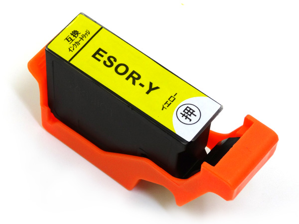 SOR-Y エプソン用 SOR ソリ 互換インクカートリッジ イエロー【メール便送料無料】　イエロー