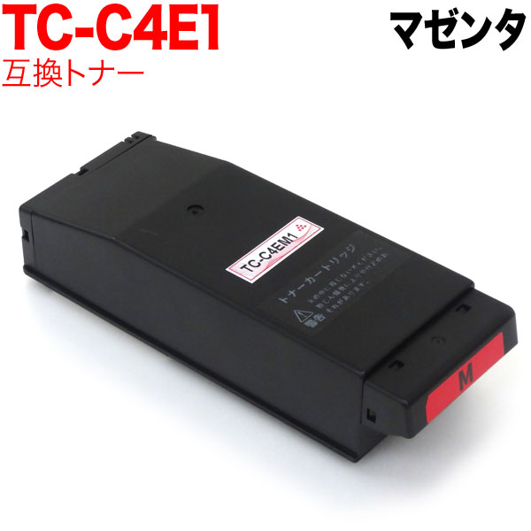 沖電気用(OKI用) TC-C4EM1 互換トナー マゼンタ【送料無料】 マゼンタ（品番：QR-TC-C4EM1）詳細情報【こまもの本舗】