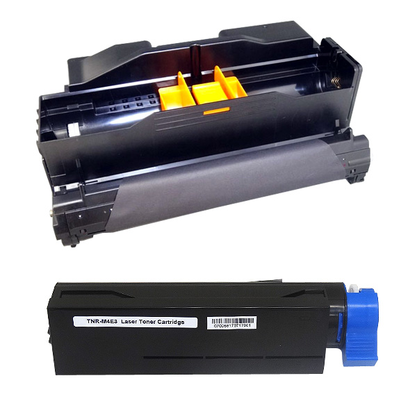 沖電気用 TNR-M4E3 互換トナー ＆ ID-M4E リサイクルドラム お買い得セット【送料無料】 小容量黒トナー＆ドラムセット （品番：QR- TNR-M4E3-ID-M4E）商品詳細【こまもの本舗】