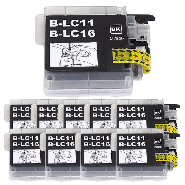 LC11BK ֥饶 LC11 ߴ󥯥ȥå  ֥å 10ĥåȡڥ᡼̵֥ۡå10ĥå