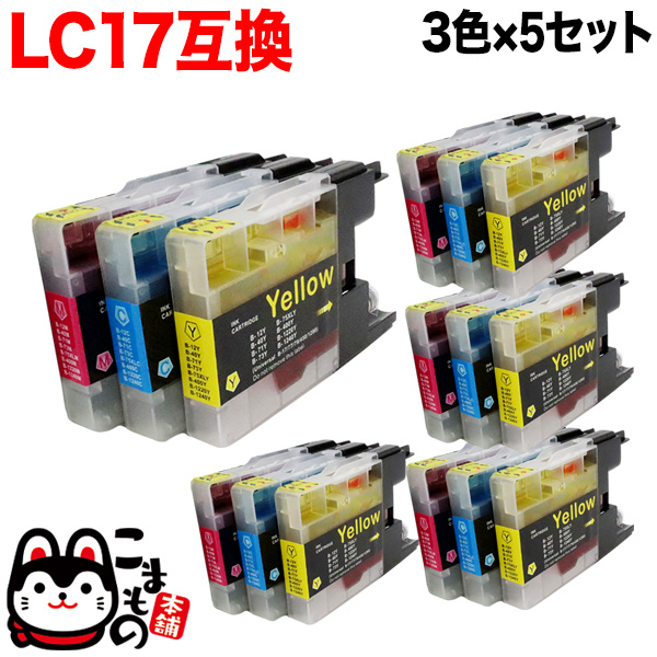 LC17-3PK ֥饶 LC17 ߴ󥯥ȥå 35åȡڥ᡼̵ۡ35å(LC12Ʊ)