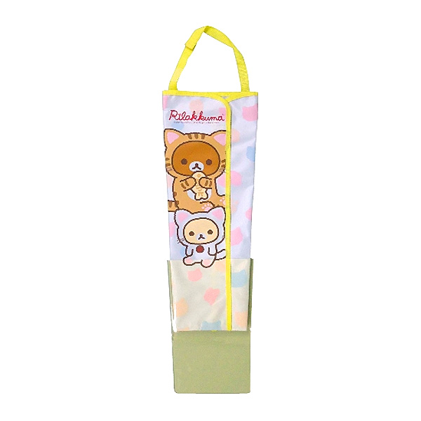 明邦 ポケット付きアンブレラケース リラックマ ねこ RK250 (sb)【メール便送料無料】