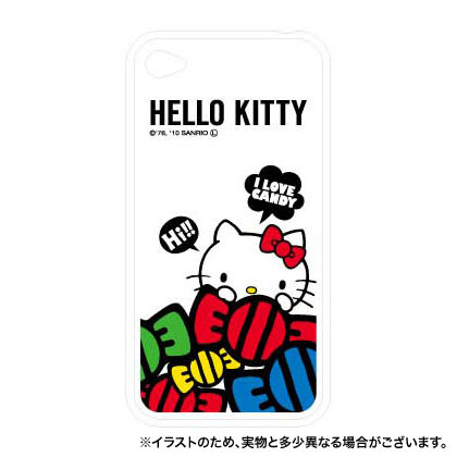 ハローキティ iPhone4 / iPhone4S キャラクタージャケット 【最終在庫】【メール便可】