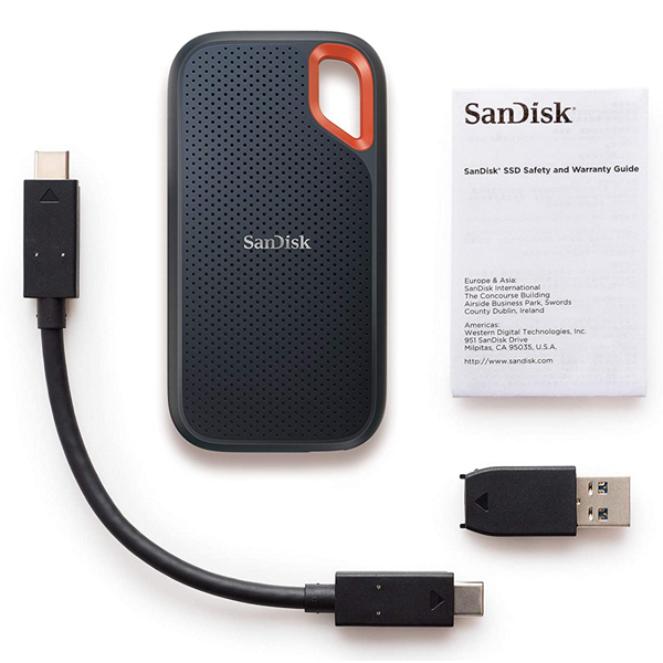 SanDisk サンディスク エクストリームポータブル V2 SSD 外付け 500GB USB3.2Gen2 SDSSDE61-500G-G25【送料無料】  500GB（品番：SDSSDE61-500G-G25）詳細情報【こまもの本舗】