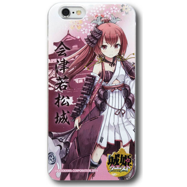 城姫クエスト Iphone6s Iphone6 対応キャラクタージャケット 会津若松城 メール便送料無料 会津若松城 品番 Srh 01b 商品詳細 こまもの本舗