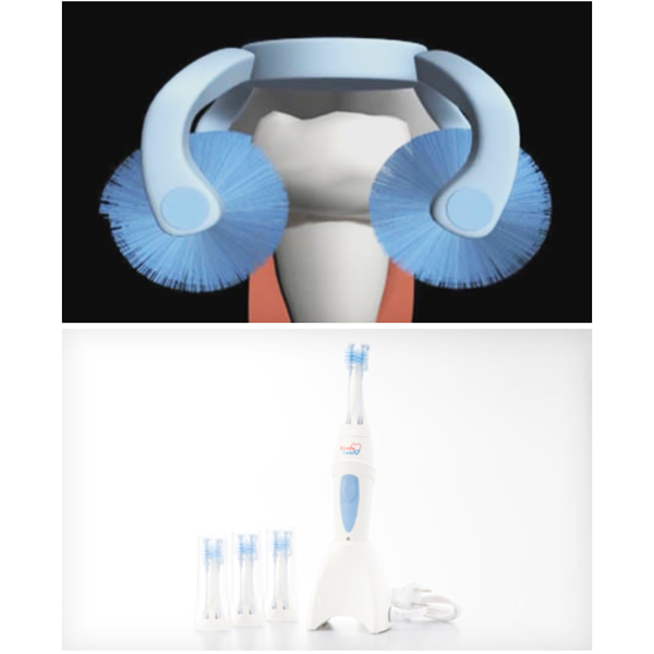 【処分セール】ヤーマン 充電式 電動歯ブラシ デンタラックス 3D回転ブラシ   (sb)　