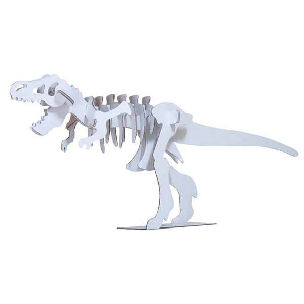 ハコモ ダンボール工作キット hacomo kids ティラノサウルス THM-0173【メール便可】　ティラノサウルス
