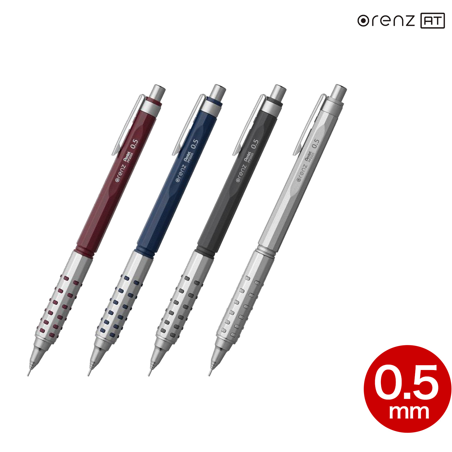 ڤƤ Pentel 㡼ץڥ󥷥  orenz AT ǥ奢륰åץ 0.5mm ڥ᡼زġۡ4