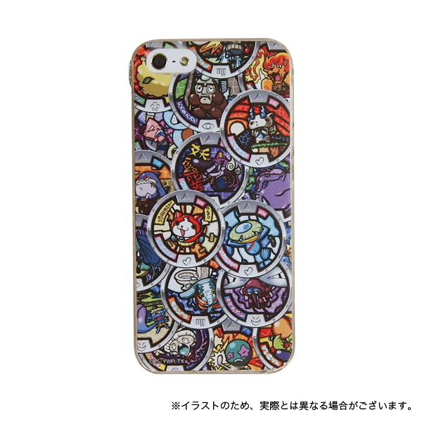 【即納】妖怪ウォッチ iPhoneSE/iPhone5S/iPhone5対応キャラクタージャケット メダル 【メール便可】