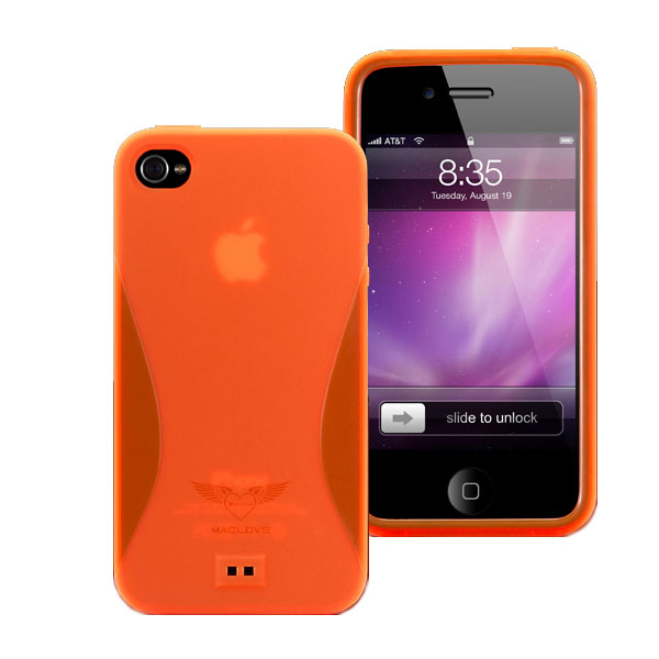 Maclove iPhone4用TPUソフトケース iShow case Sunrise【メール便可】